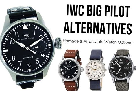 iwc quartz replica|10 IWC Big Pilot Alternatives (Homage & Affordable Watch Options).